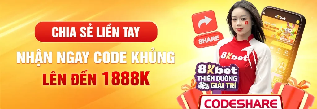 Giới thiệu bạn chơi 8Kber nhận quà